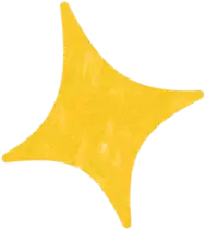 Variety Squiggle Shape - yellow star