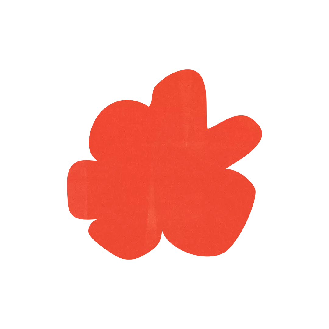 Variety Squiggle Shape - Red cloud