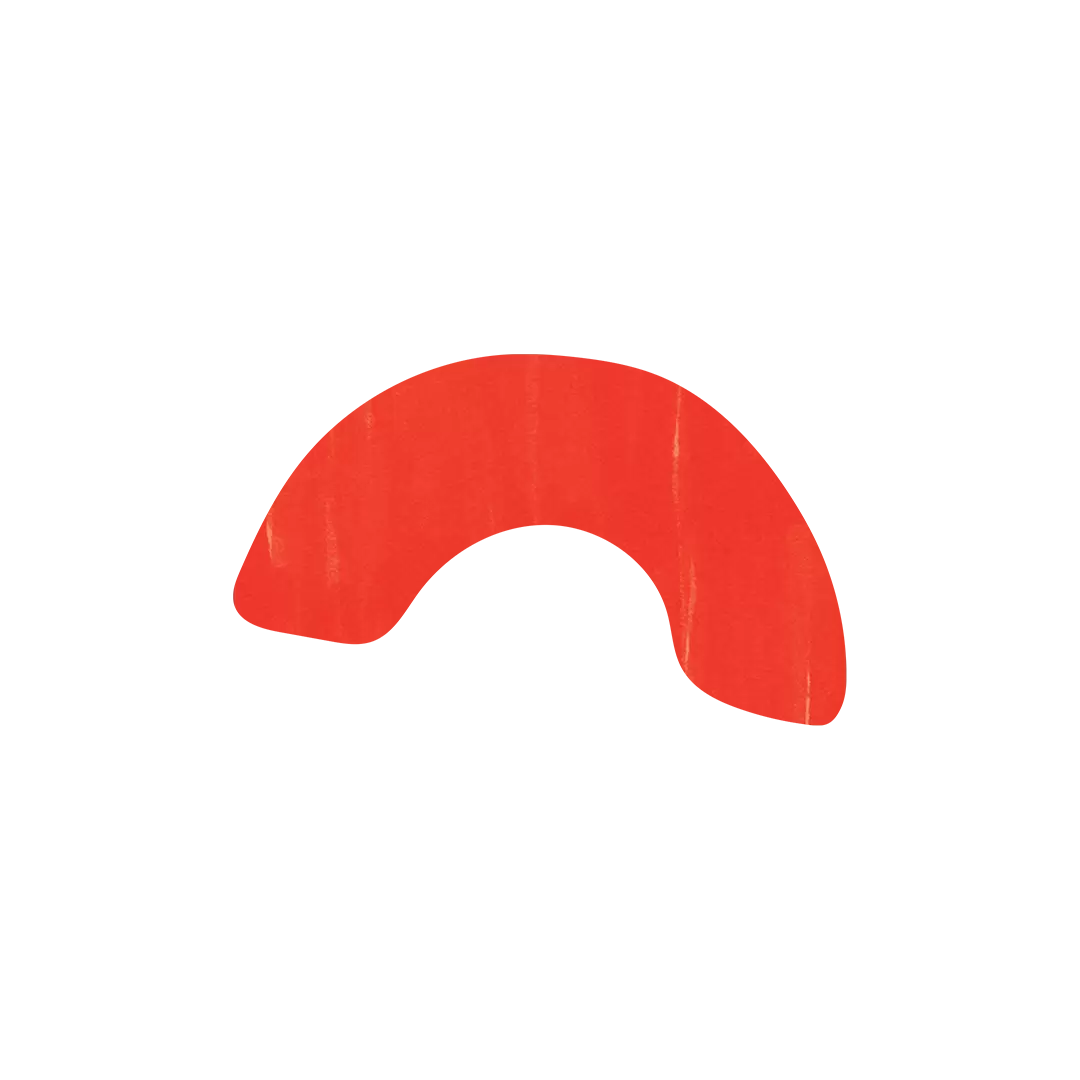Variety Squiggle Shape - red arch